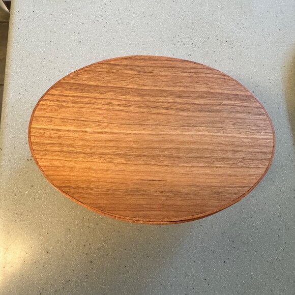 Shaker Workshop 3 Finger Oval Pantry Lidded Box USA Handmade - Picture 5 of 8